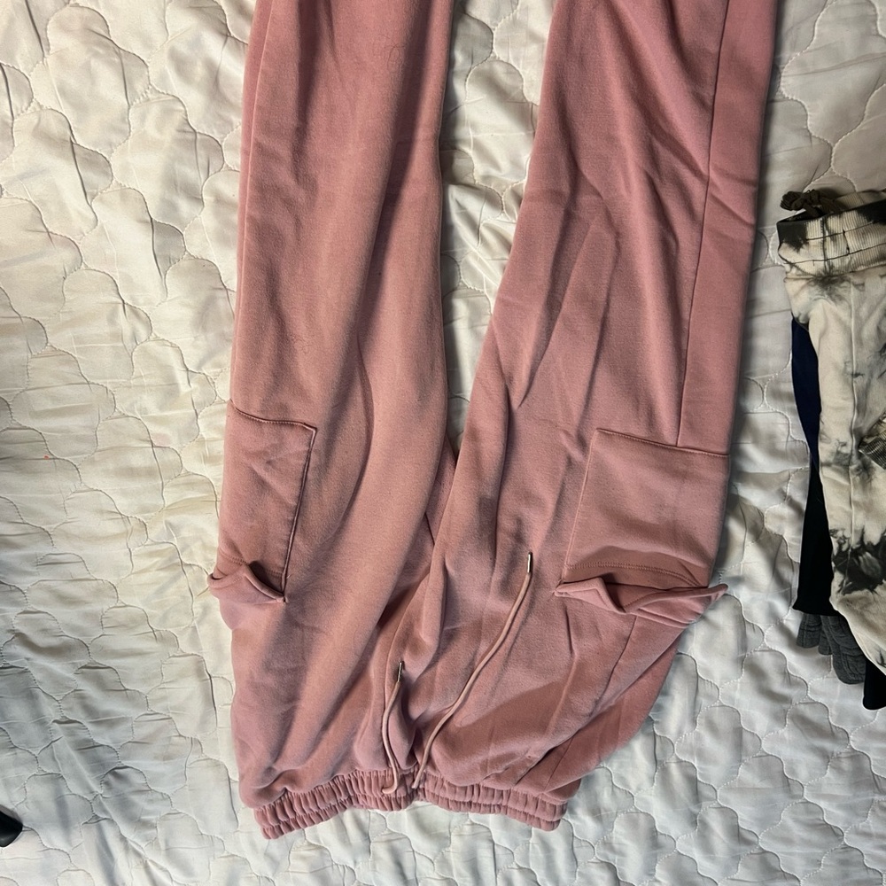 Cozy Pink Kids Joggers